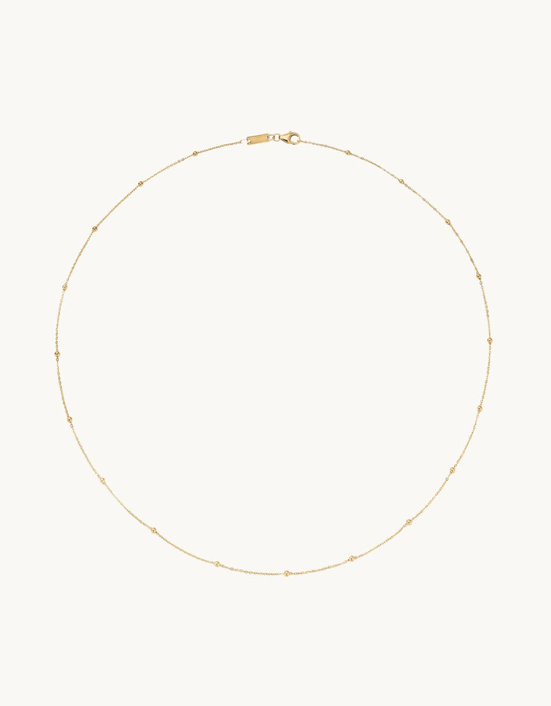 Adina Reyter Saturn Chain Necklace, 16"