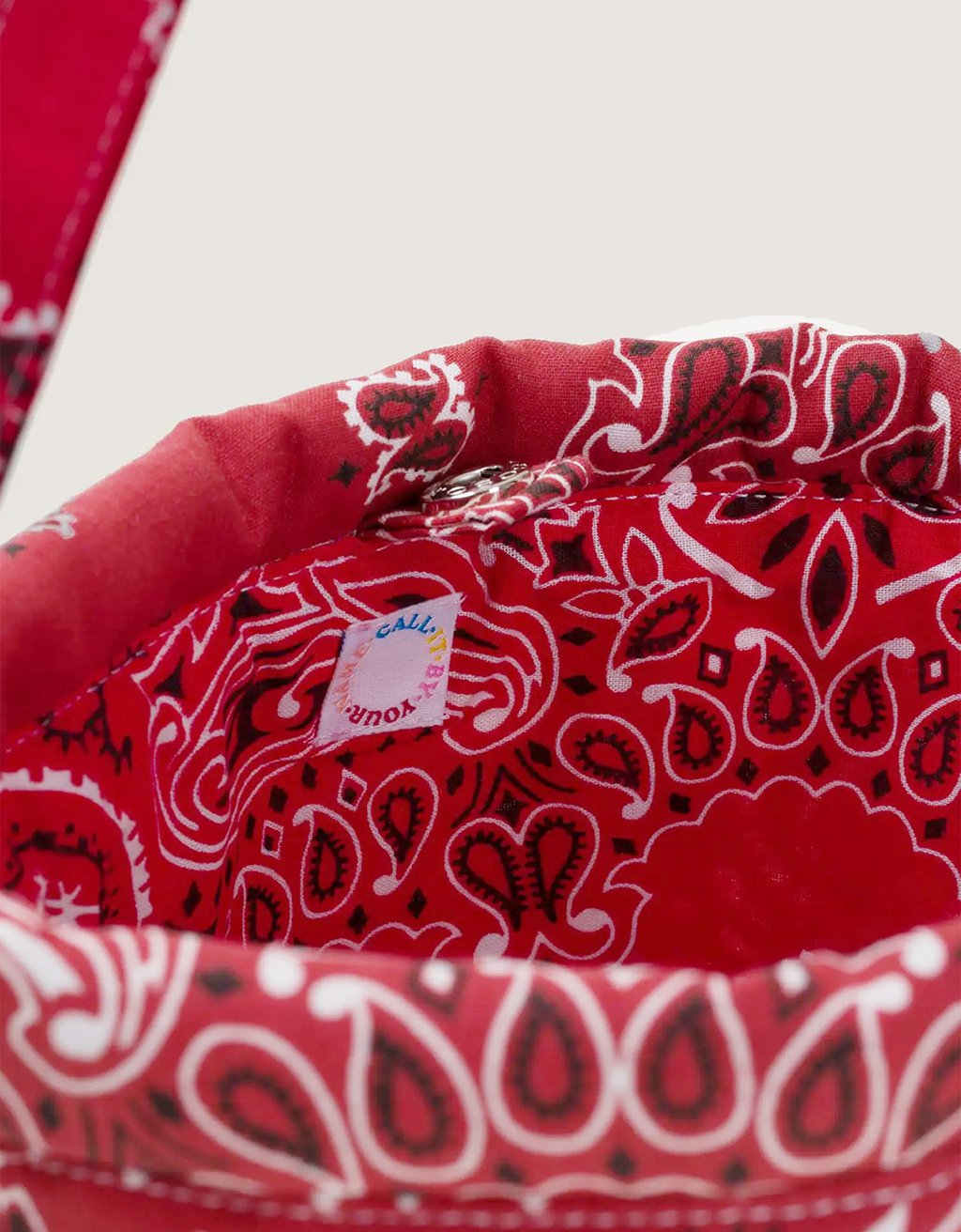 Call It By Your Name Sac Bag in Red – unsubscribed