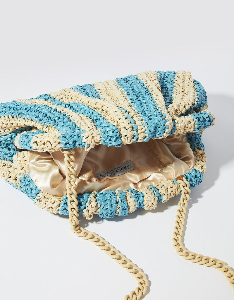 Maria La Rosa Game Crochet Clutch Bag