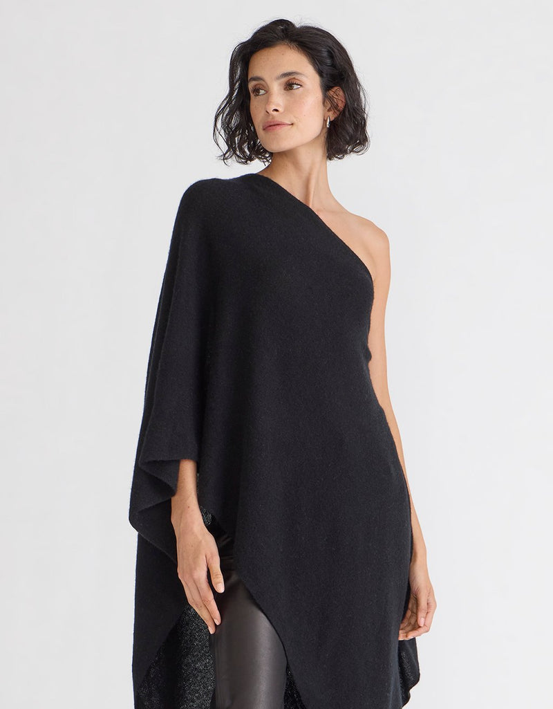 Unsubscribed Everyday-weight Cashmere Ruana