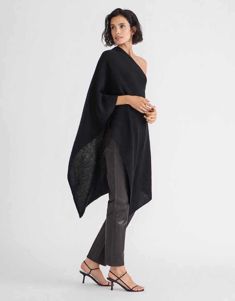 Unsubscribed Everyday-weight Cashmere Ruana
