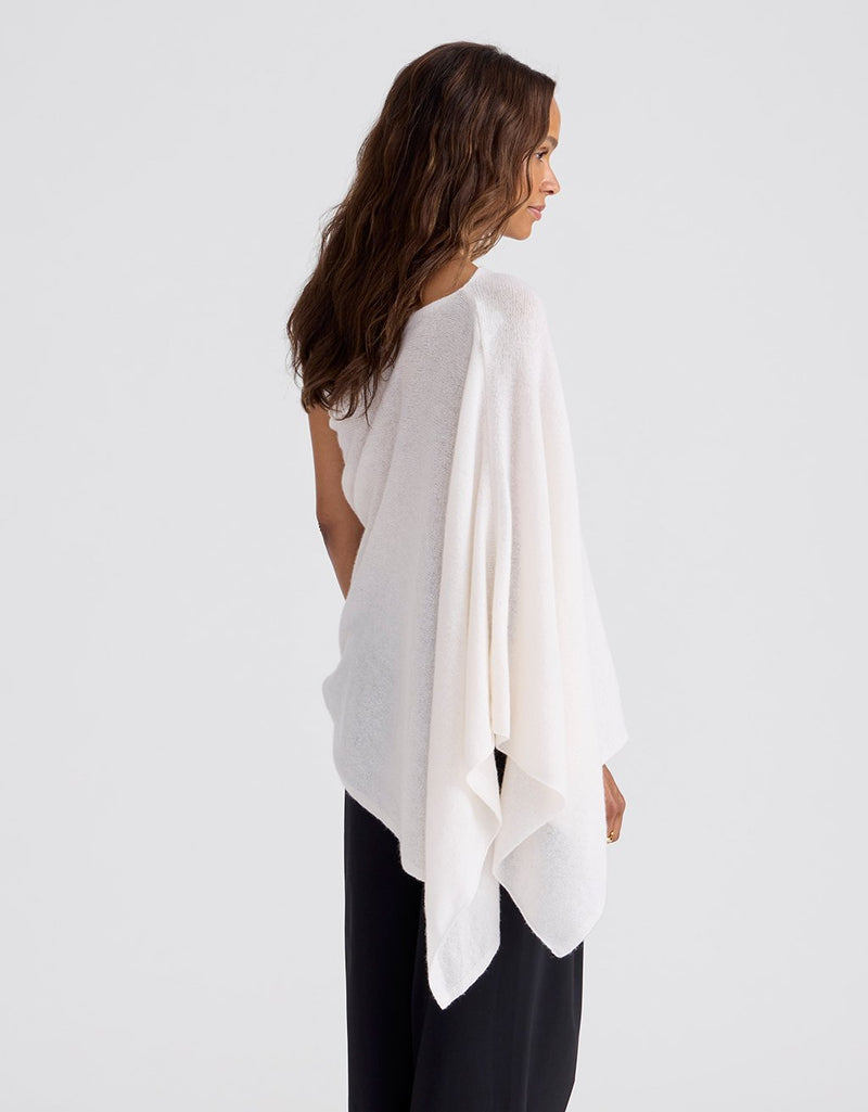 Unsubscribed Everyday-weight Cashmere Ruana