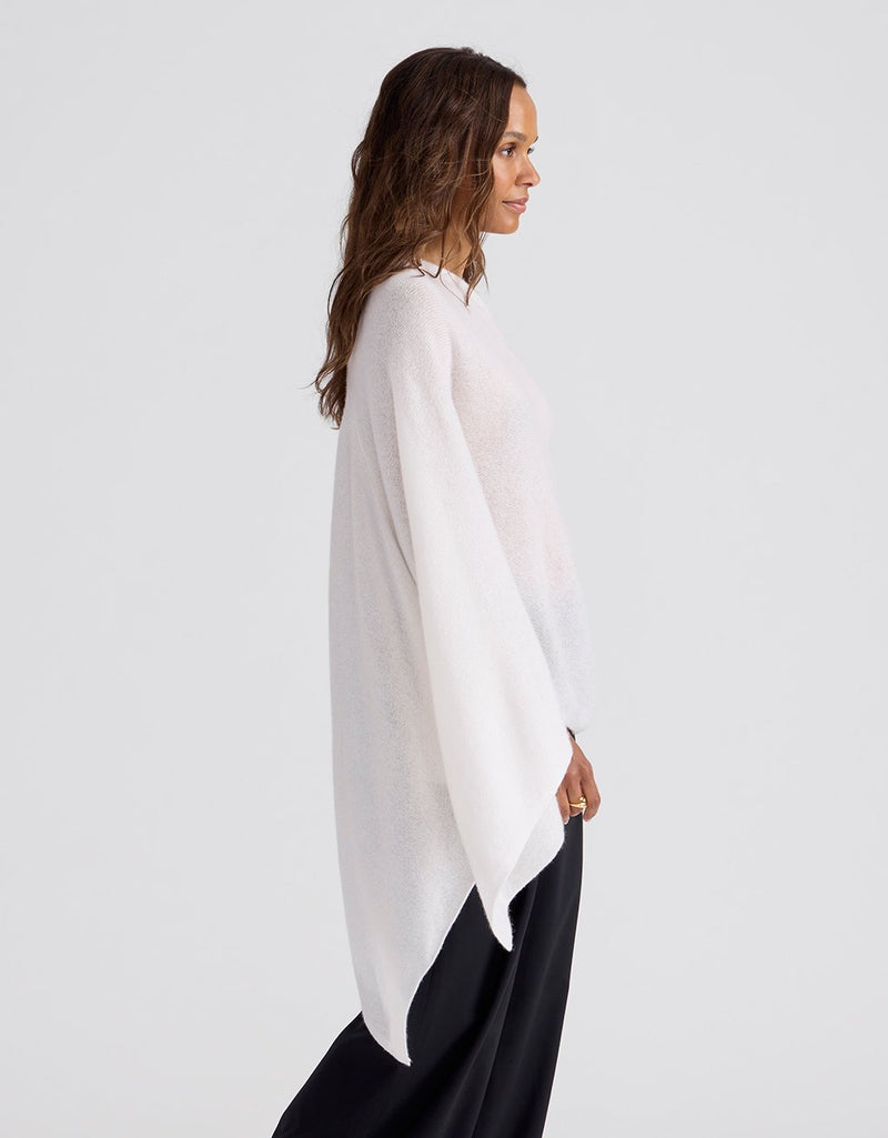 Unsubscribed Everyday-weight Cashmere Ruana
