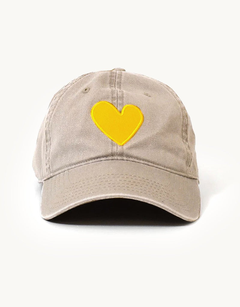 kerri rosenthal heart patch baseball cap