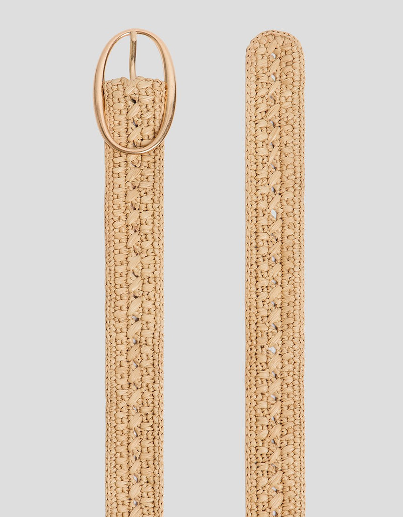 Vanessa Bruno Raffia Belt